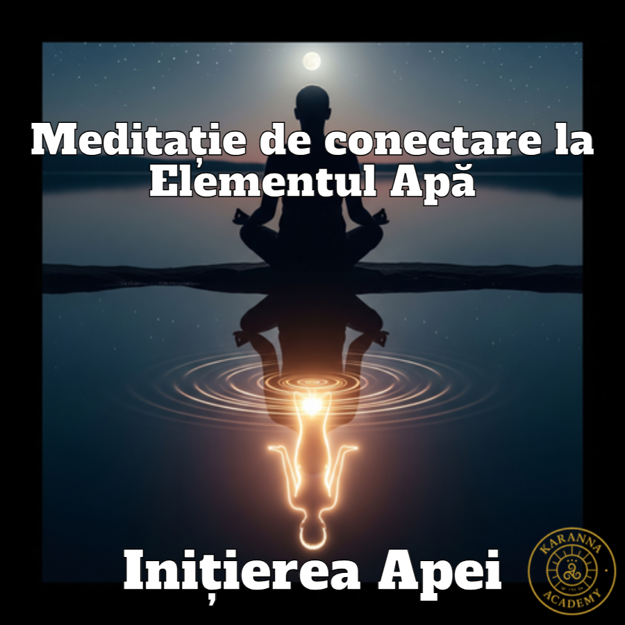 Meditație de conectare la Elementul Apă - Inițierea Apei