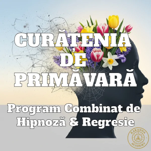 Program Combinat de Hipnoză & Regresie - CURĂȚENIA DE PRIMĂVARĂ