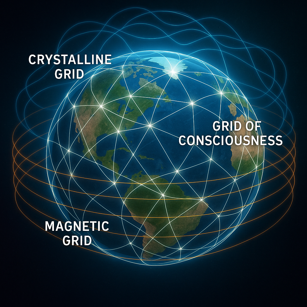Rețeaua Vie a Planetei – Cristalină, Magnetică și a Conștiinței