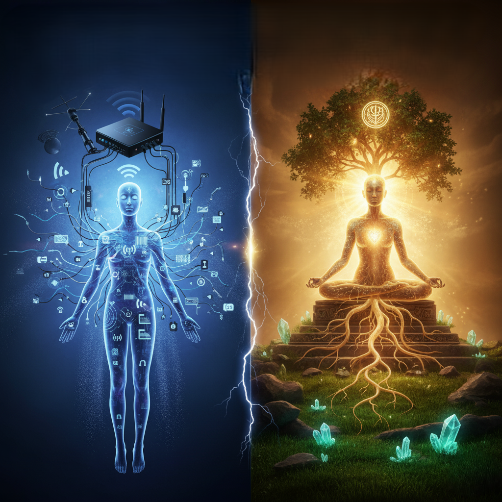 Bio-Câmpul Ca Teren de Luptă Routerul lor vs. Templul nostru