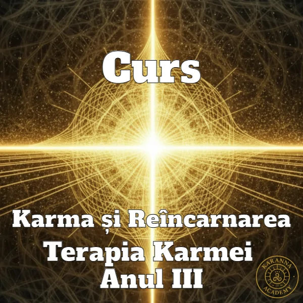 Curs Karma și Reîncarnarea: Terapia Karmei Anul III