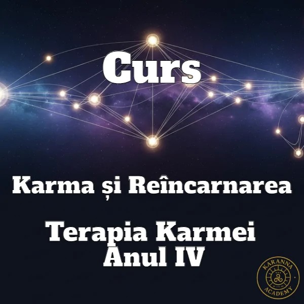 Curs Karma și Reîncarnarea: Terapia Karmei Anul IV