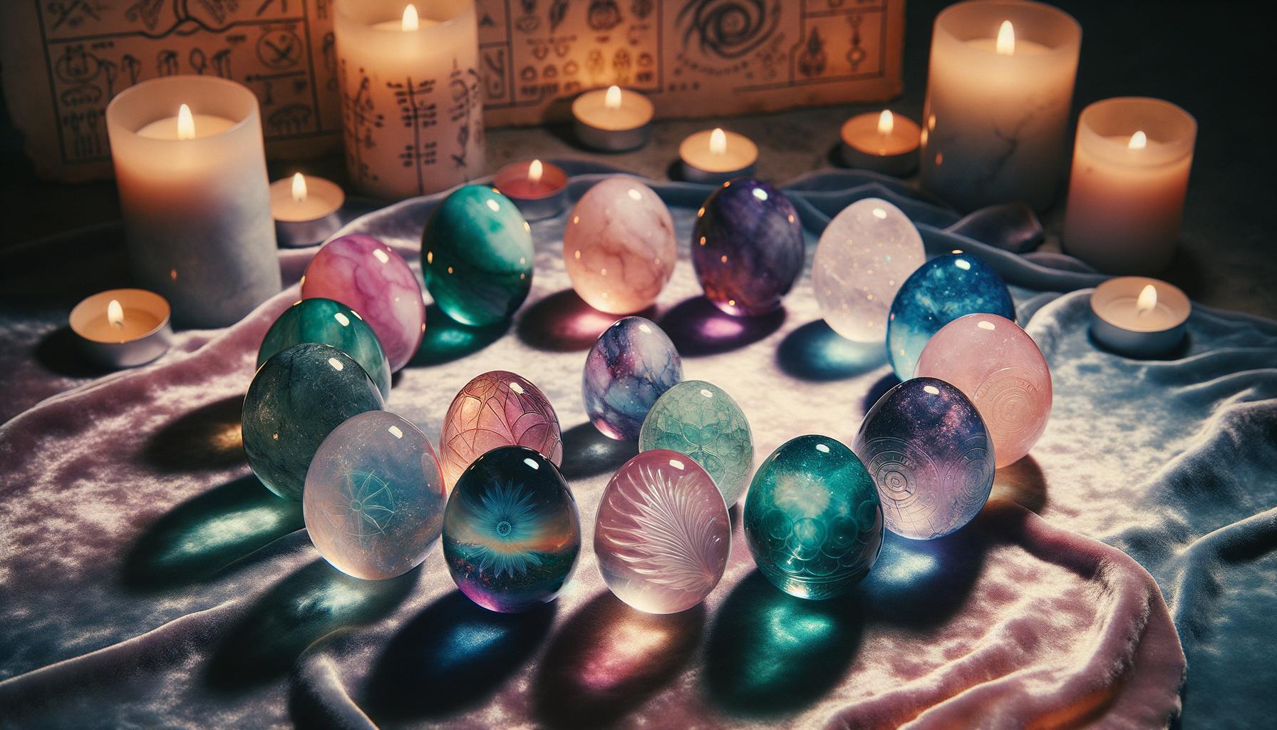 Alegerea și întreținerea ouălor de cristal: materiale, formă și tratamente