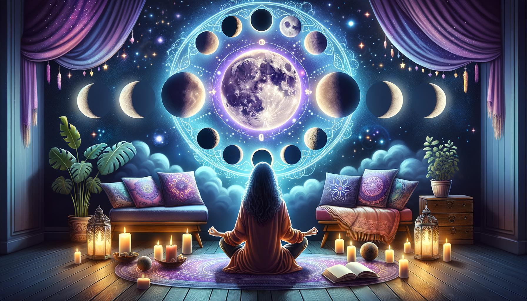 Magia Lunii: cum să-ți îndeplinești dorințele în faze lunare