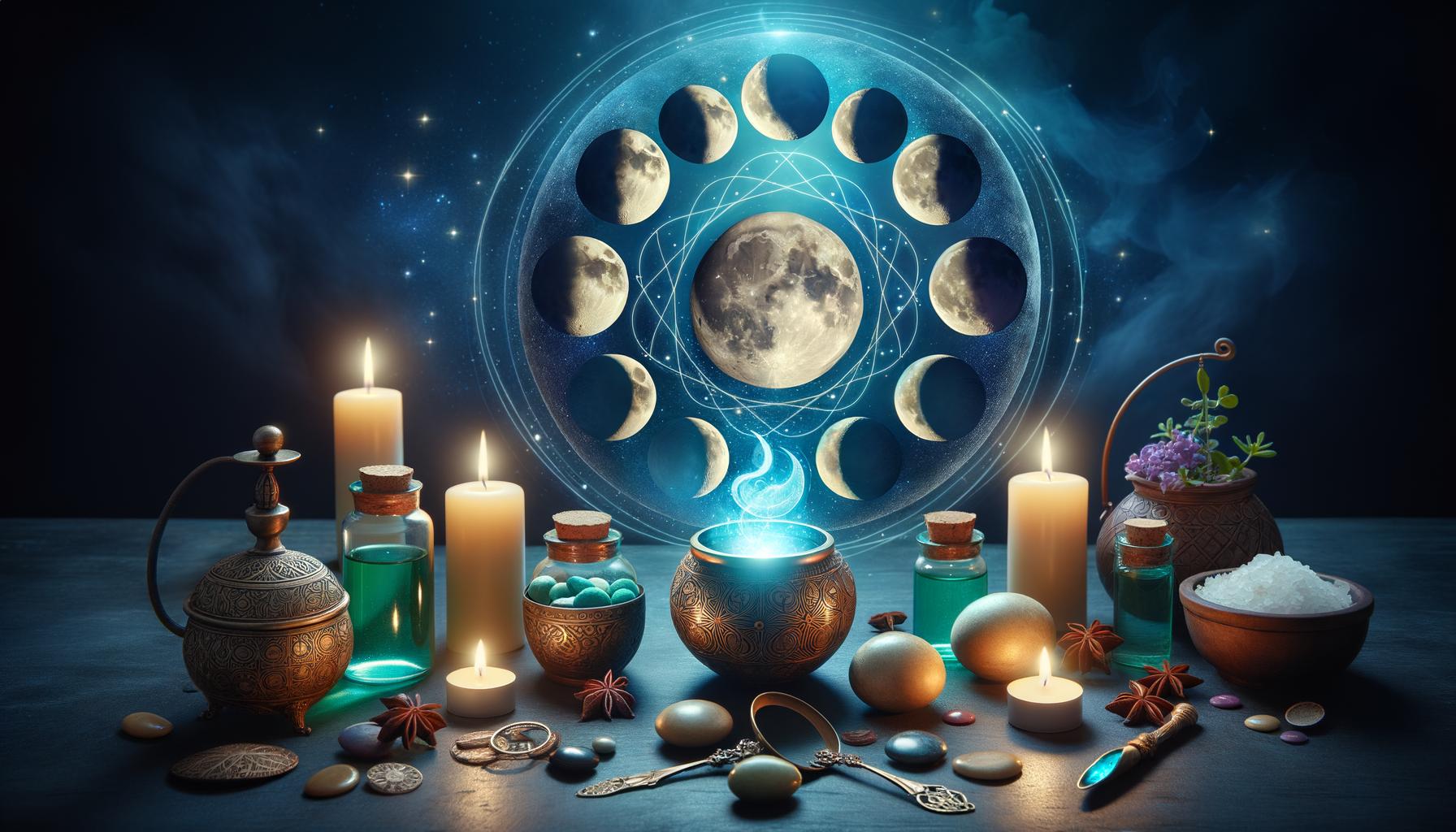 Pași practici pentru fiecare etapă a ciclului lunar