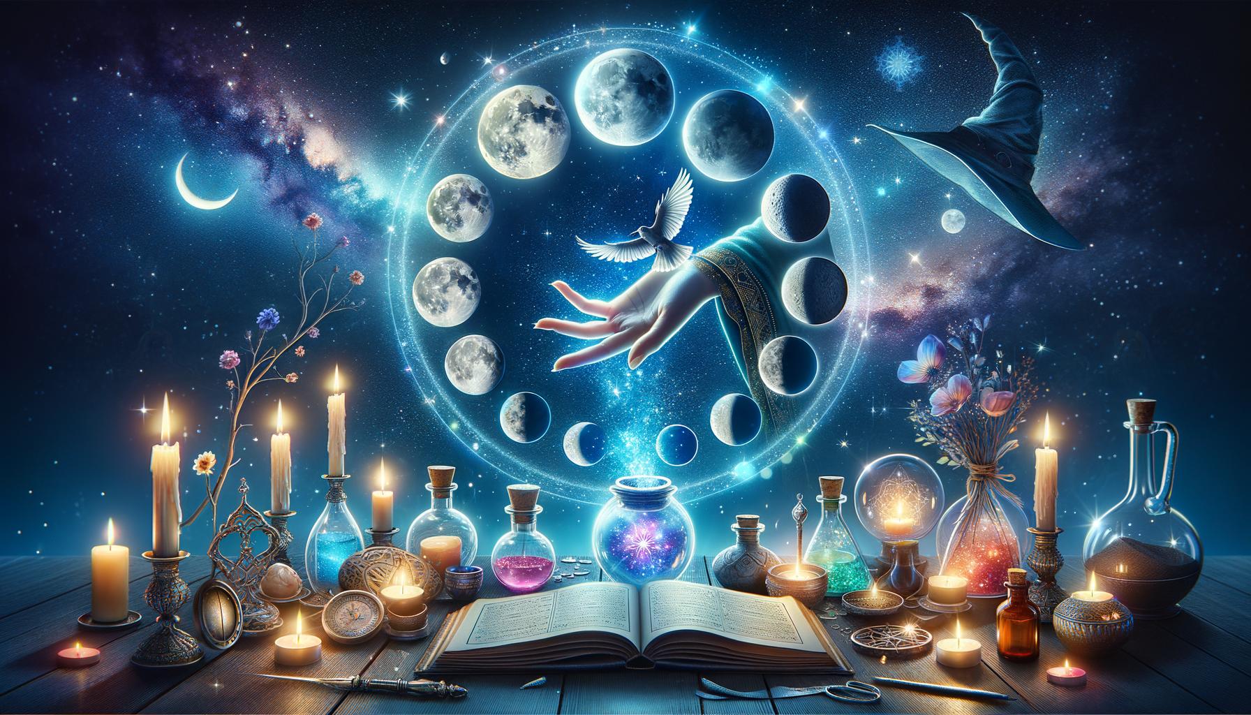 Înțelegerea ciclului lunar și impactul său asupra intențiilor tale