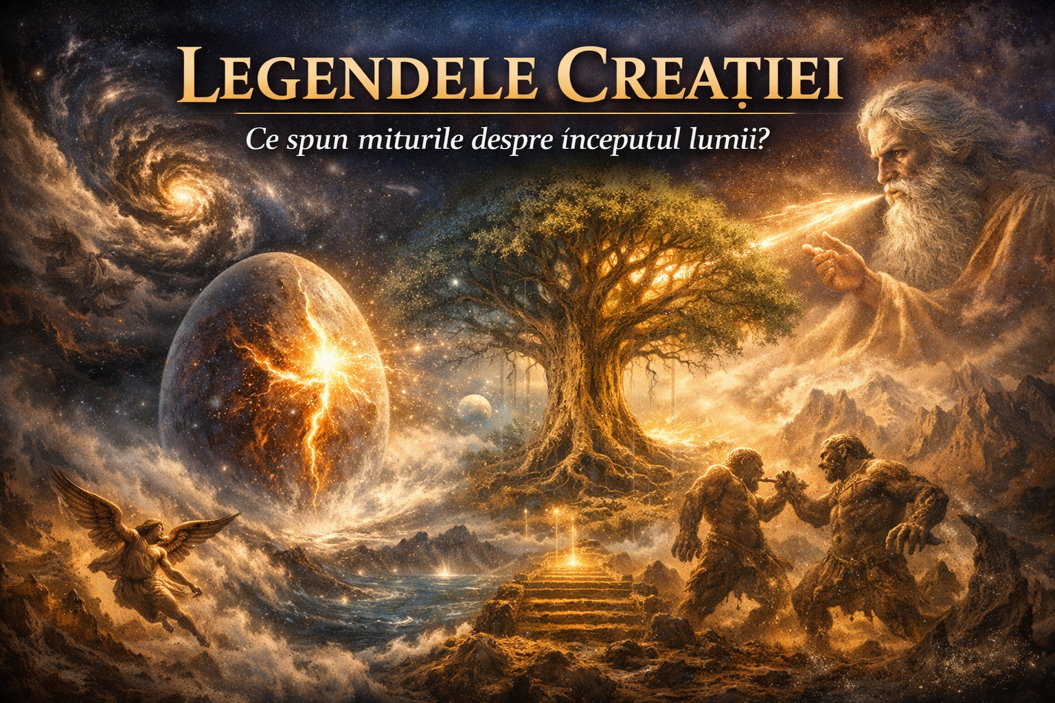Legendele Creației – Ce Spun Miturile Despre Începutul Lumii? Legendele Creației – Ce Spun Miturile Despre Începutul Lumii