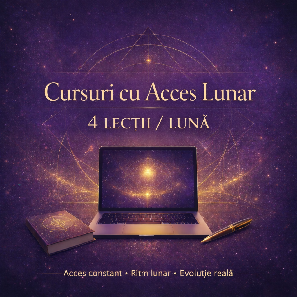 Cursuri Cu Acces Lunar - 4 Lecții / Lună