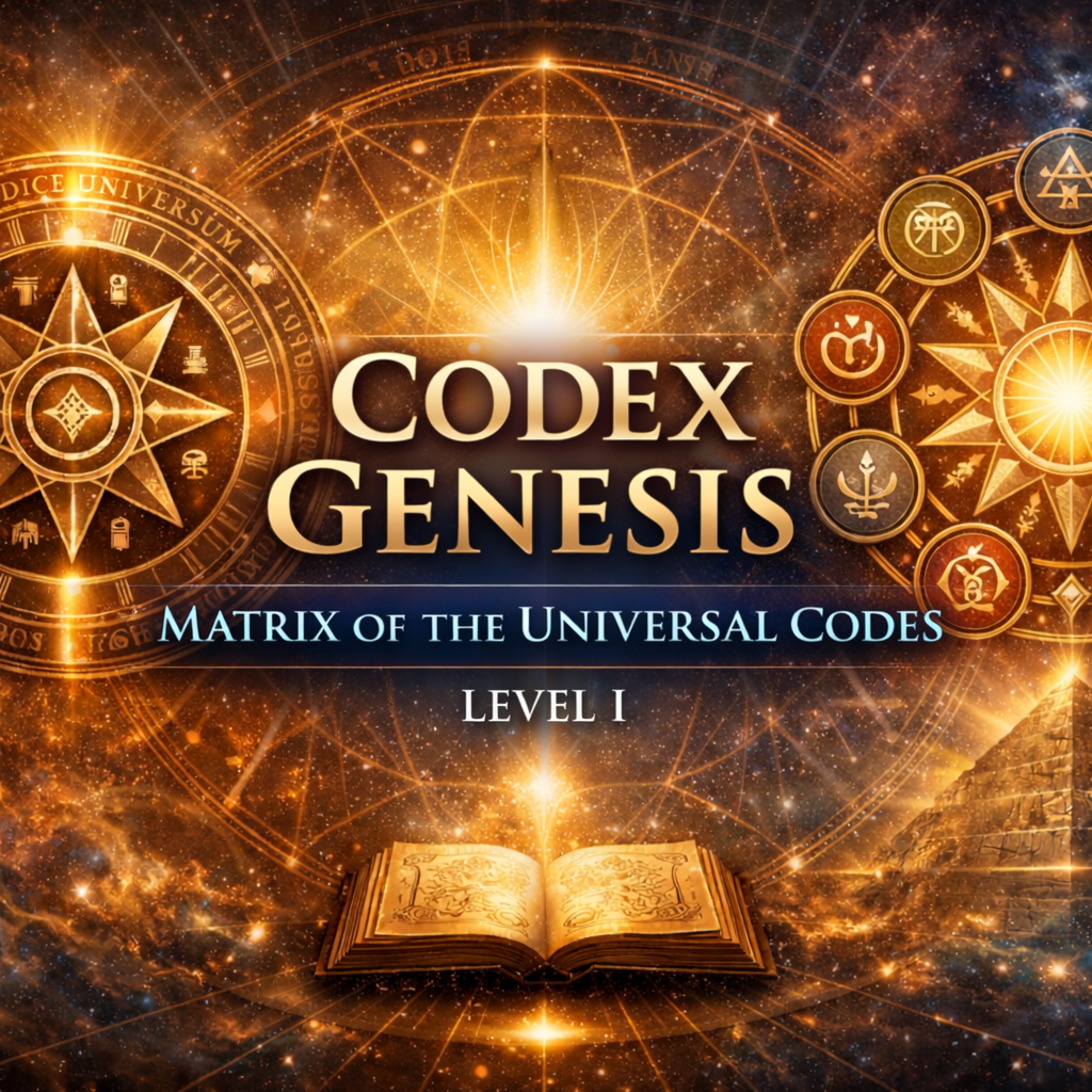 CODEX GENESIS: Matrix of the Universal Codes NIVELUL I - ACCES 4 LECTII / LUNĂ